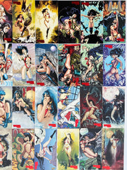 1995 Vampirella Gallery Red Foil Base Card Set 72 Widevision Cards   - TvMovieCards.com