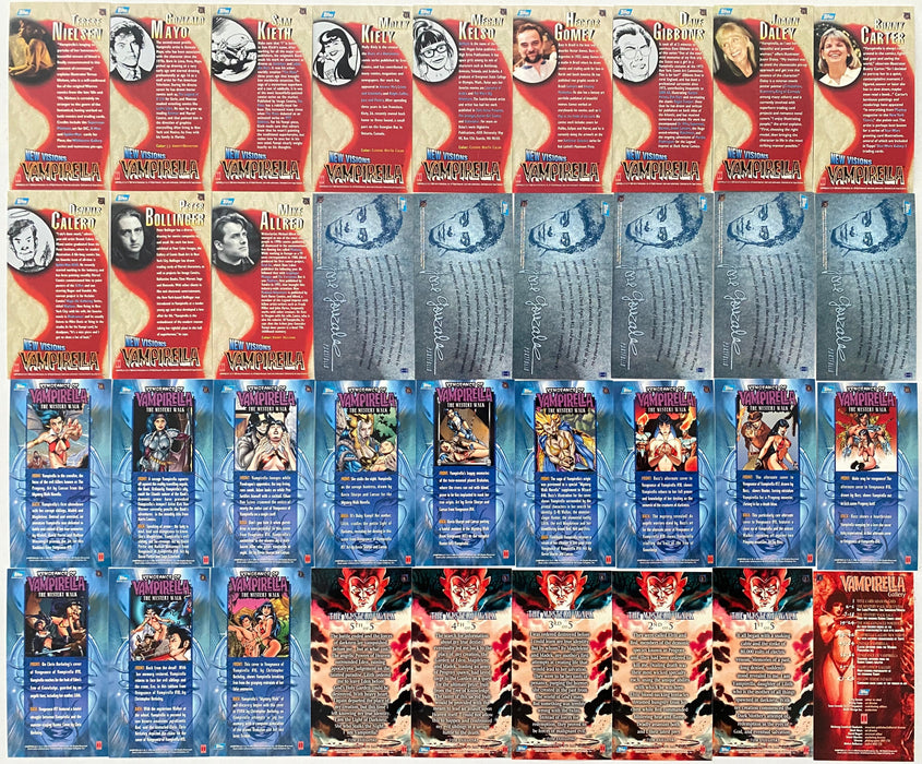 1995 Vampirella Gallery Red Foil Base Card Set 72 Widevision Cards   - TvMovieCards.com
