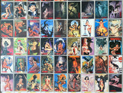Visions of Vampirella Red Foil Base Trading Card Set 90 Cards Topps 1995   - TvMovieCards.com
