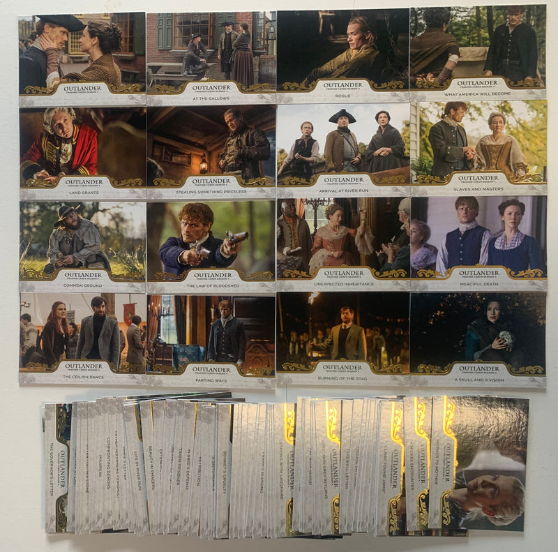 2020 Outlander Season 4 Gold Foil Parallel Base Trading Card Set (72) Cryptozoic - TvMovieCards.com