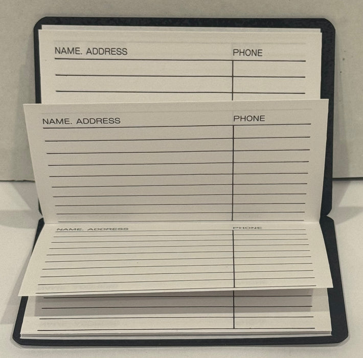 2003 Harley Davidson 100th Anniversary Wallet Sized Address Book Card Dealer Pro - TvMovieCards.com