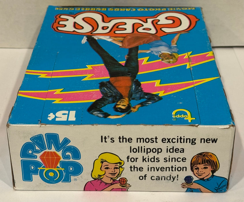 1978 Topps Grease Series 1 Movie Vintage FULL 36 Pack Trading Card Wax Box - TvMovieCards.com