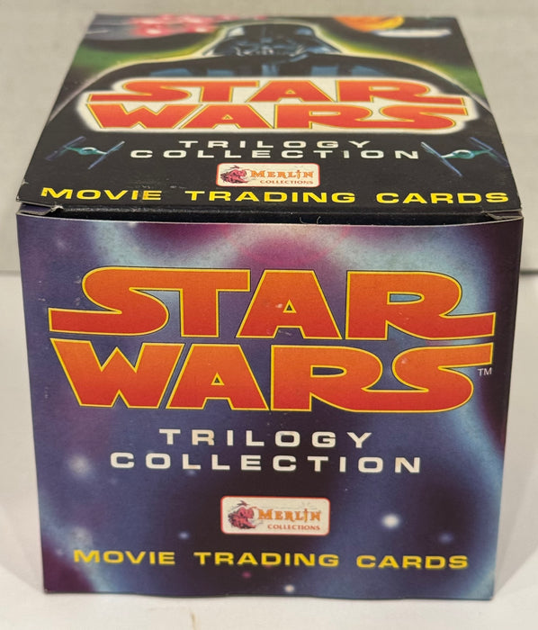 1997 Merlin Star Wars Trilogy Collection Trading Card Box 50 Packs - TvMovieCards.com