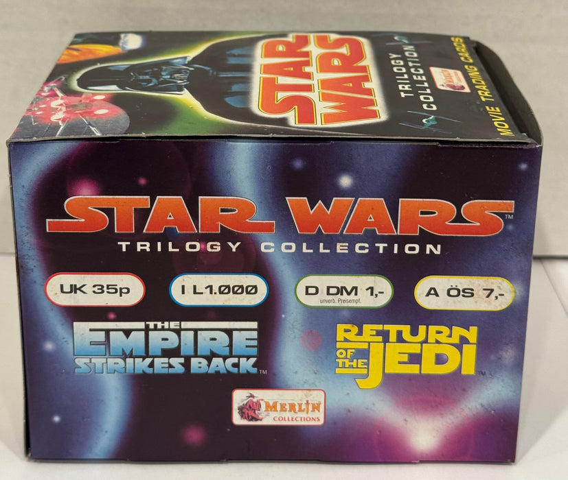 1997 Merlin Star Wars Trilogy Collection Trading Card Box 50 Packs - TvMovieCards.com
