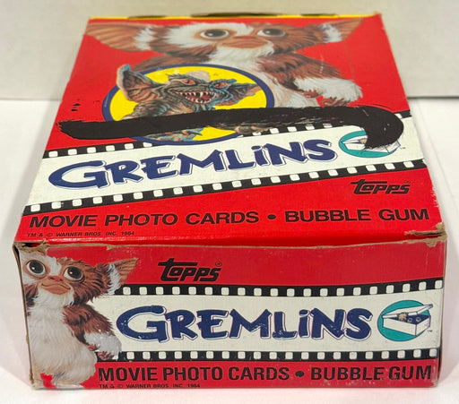 1984 Topps Gremlins Movie 1 Vintage FULL 36 Pack Trading Card Wax Box - TvMovieCards.com