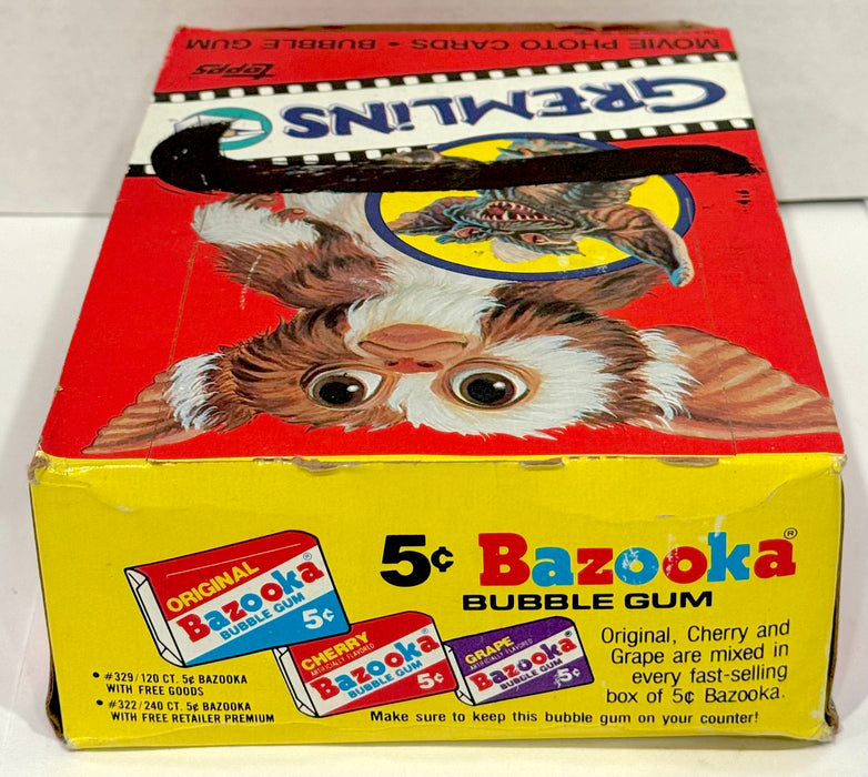 1984 Topps Gremlins Movie 1 Vintage FULL 36 Pack Trading Card Wax Box - TvMovieCards.com