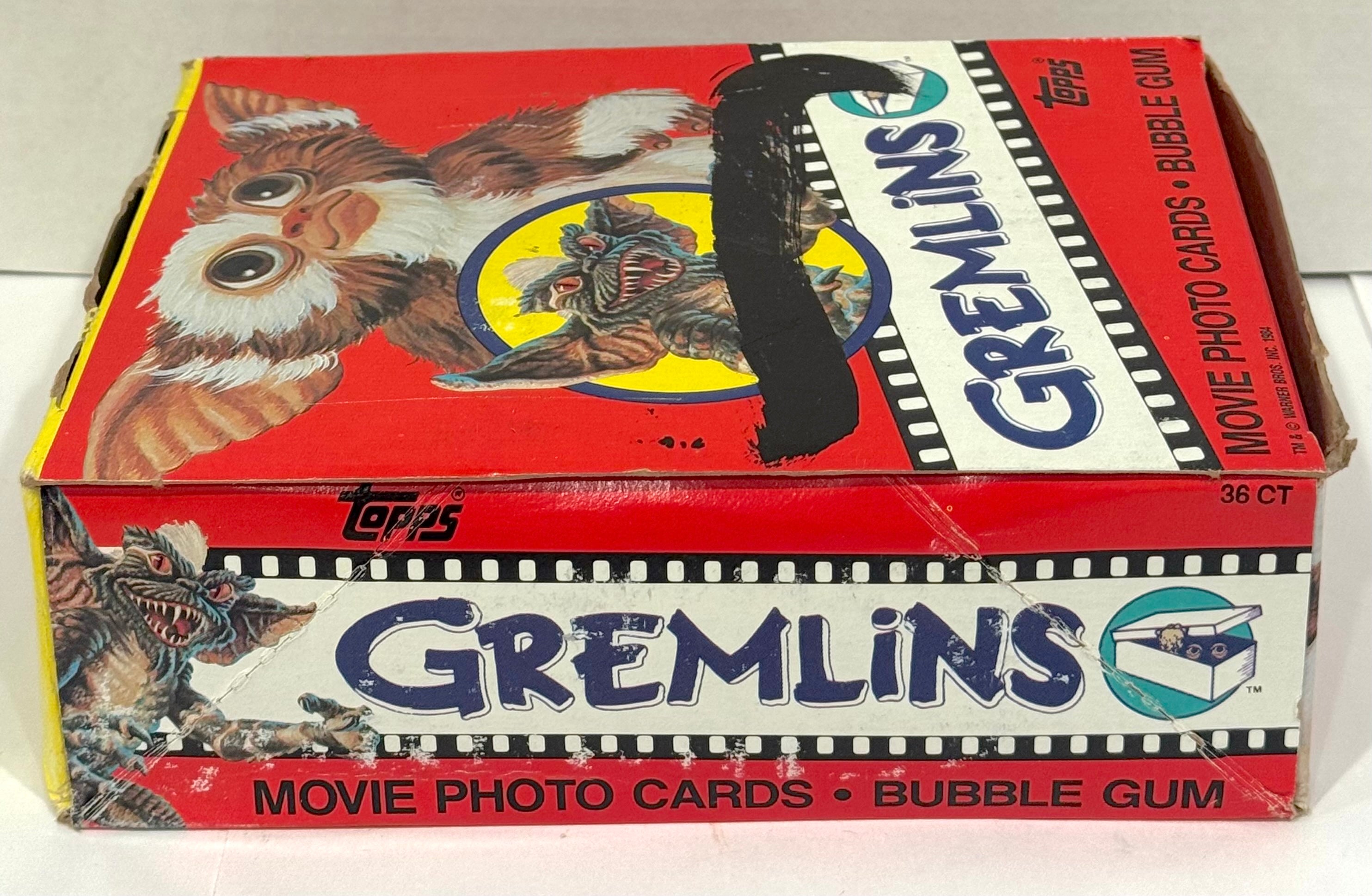 1984 Topps Gremlins Movie 1 Vintage FULL 36 Pack Trading Card Wax