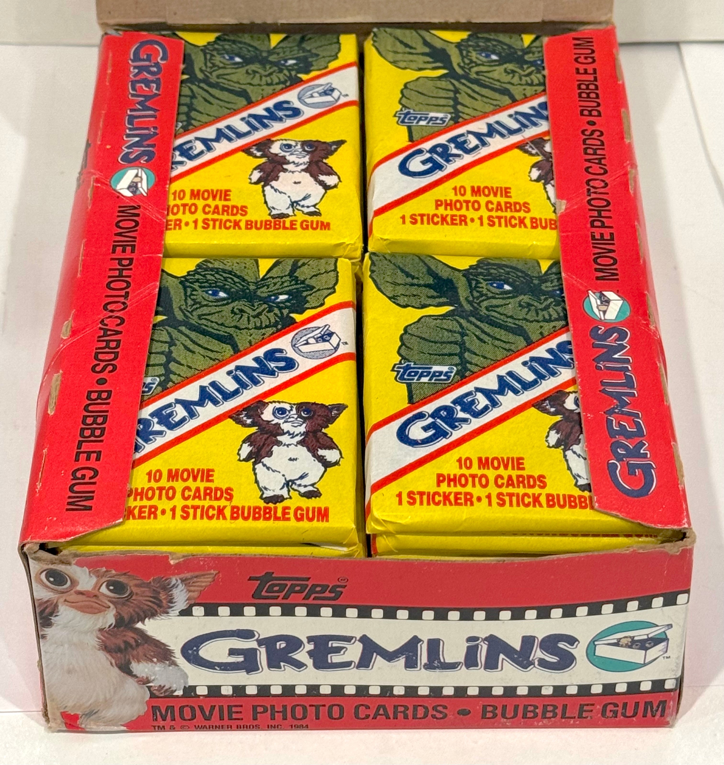 1984 Topps Gremlins Movie 1 Vintage FULL 36 Pack Trading Card Wax