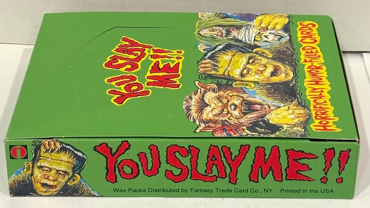 1992 You Slay Me! Horrifically Humor Trading Card Box 36 Packs Imagine - TvMovieCards.com