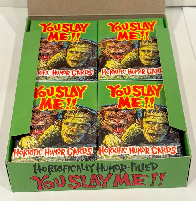 1992 You Slay Me! Horrifically Humor Trading Card Box 36 Packs Imagine - TvMovieCards.com