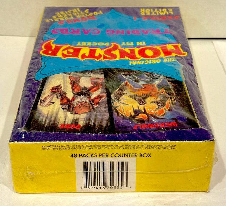 1991 Monster In My Pocket Trading Card Box 48 Packs Source Group - TvMovieCards.com
