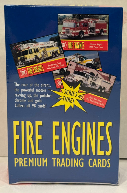 1994 Fire Engines Series 3 Trading Card Box 36 Pack Factory Sealed Bon Air - TvMovieCards.com
