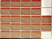 1981 K.F. Byrnes Fire Department Trading Card Set of 22 Cards Chicago FD NYFD - TvMovieCards.com