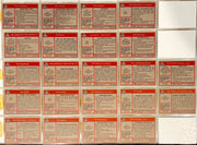 1983 K.F. Byrnes Fire Department Trading Card Set of 22 Cards Chicago FD NYFD - TvMovieCards.com