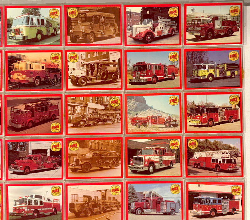 1991 Kayo Fire Engines Trading Card Set of 50 Cards Chicago FD NYFD - TvMovieCards.com