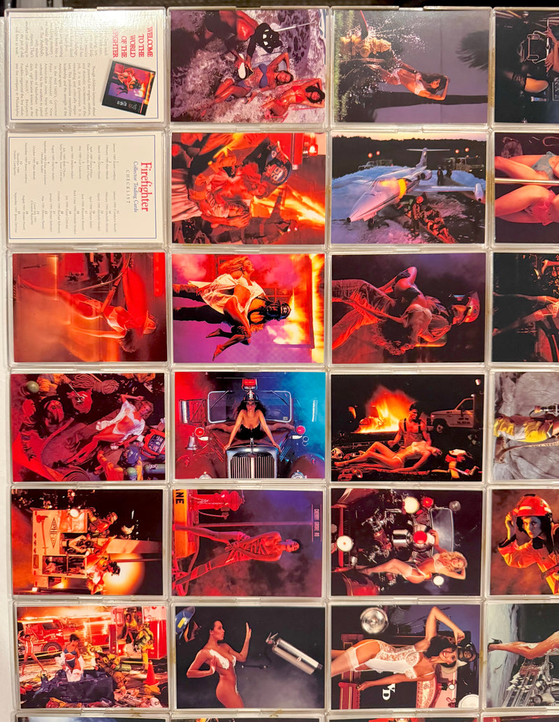 1994 Face The Fire Sexy Calendar Trading Card Set of 50 Cards Chicago FD NYFD - TvMovieCards.com