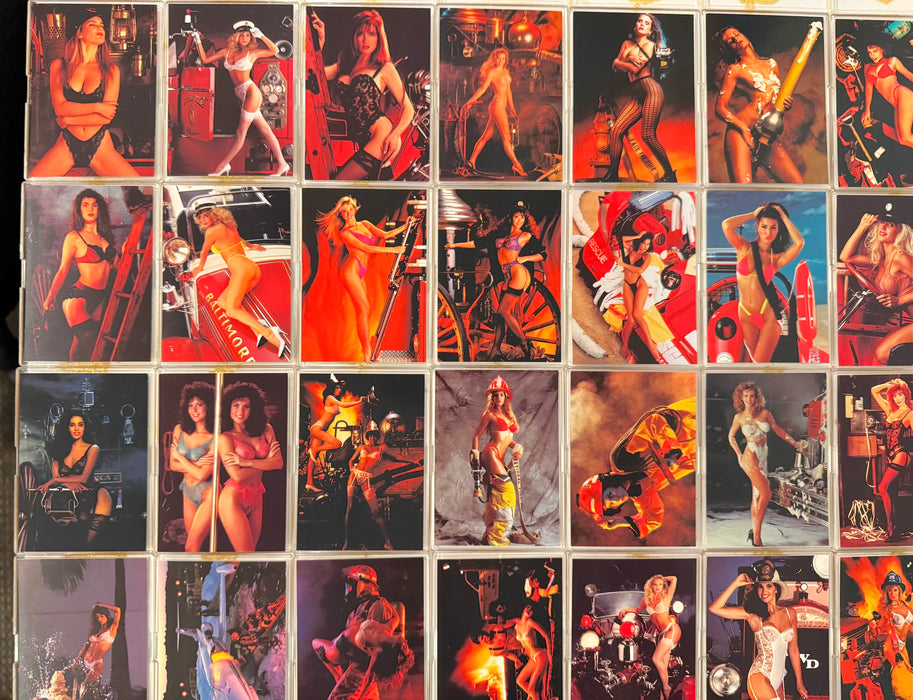 1994 Face The Fire Sexy Calendar Trading Card Set of 50 Cards Chicago FD NYFD - TvMovieCards.com