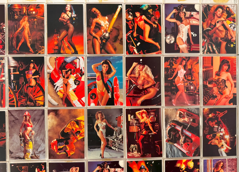 1994 Face The Fire Sexy Calendar Trading Card Set of 50 Cards Chicago FD NYFD - TvMovieCards.com