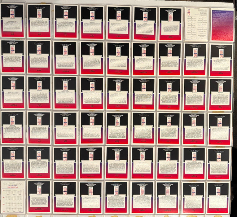 1994 Face The Fire Sexy Calendar Trading Card Set of 50 Cards Chicago FD NYFD - TvMovieCards.com