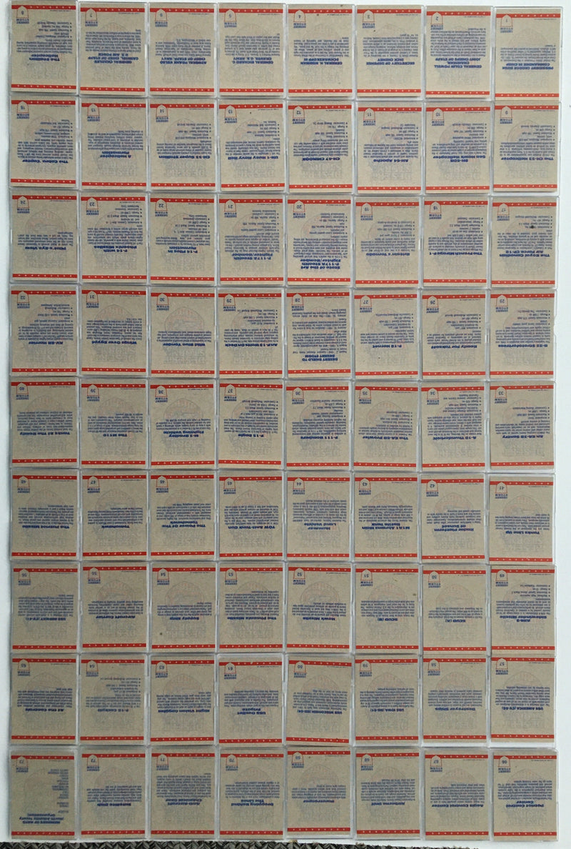 Desert Storm Gulf War Series 1 Card Set 88 Cards Topps 1991   - TvMovieCards.com