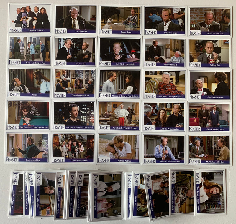 Frasier TV Show Premiere Edition Base Trading Card Set 97 Cards - TvMovieCards.com