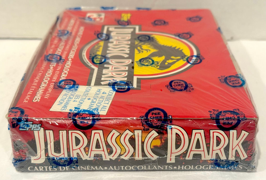 1993 O-Pee-Chee Jurassic Park Series 1 Trading Card Box - Factory Sealed - TvMovieCards.com