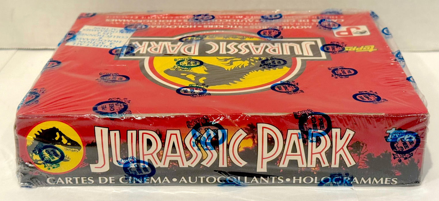 1993 O-Pee-Chee Jurassic Park Series 1 Trading Card Box - Factory Sealed - TvMovieCards.com