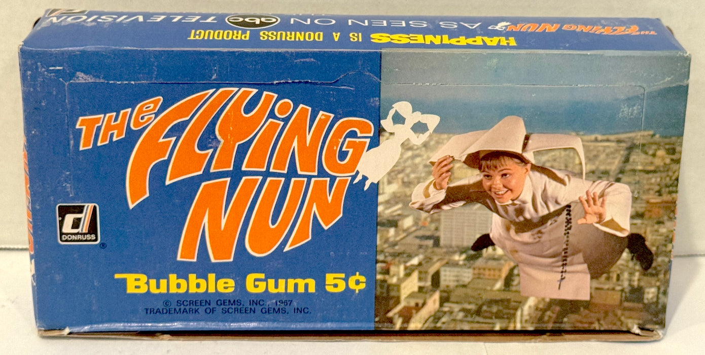 1968 Donruss The Flying Nun Trading Card Wax Box FULL 24 Packs Sally Field - TvMovieCards.com