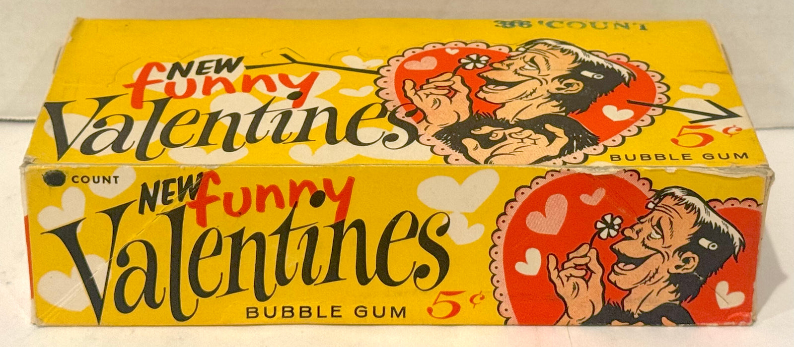 1960 Topps Funny Valentines Trading Card Wax Box FULL 36 Packs - TvMovieCards.com