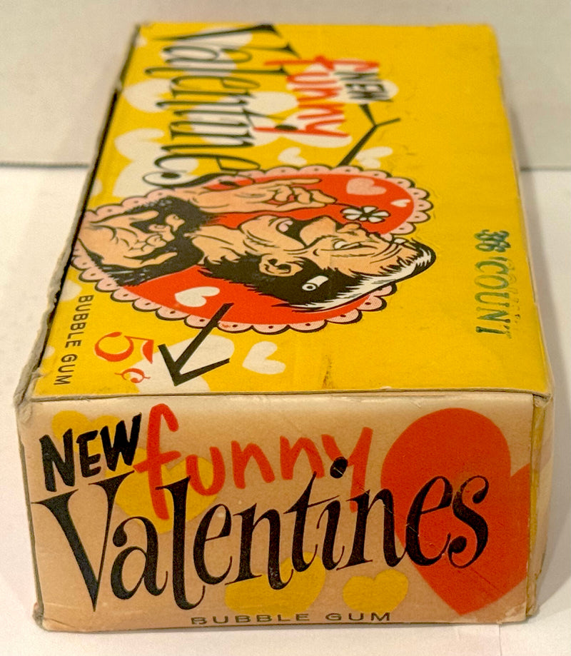 1960 Topps Funny Valentines Trading Card Wax Box FULL 36 Packs - TvMovieCards.com