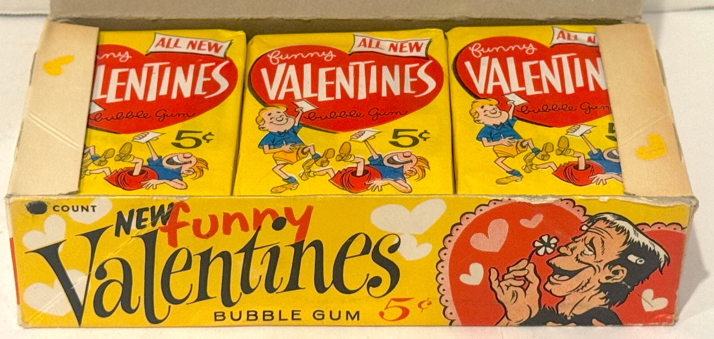 1960 Topps Funny Valentines Trading Card Wax Box FULL 36 Packs - TvMovieCards.com