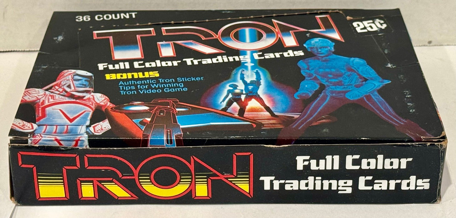 1981 Tron The Movie Full Color Vintage FULL 36 Pack Trading Card Box Donruss - TvMovieCards.com