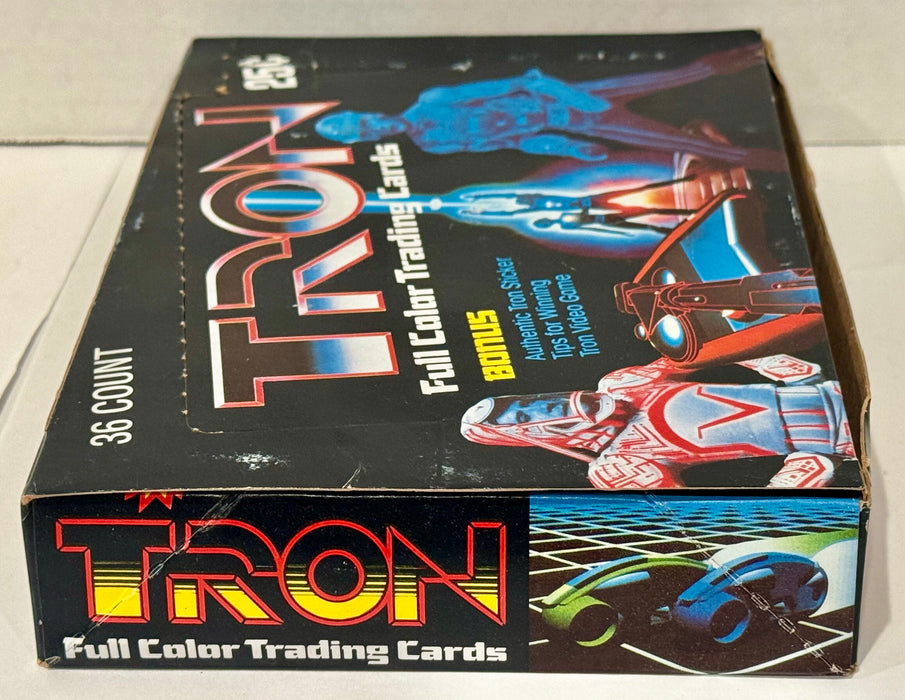 1981 Tron The Movie Full Color Vintage FULL 36 Pack Trading Card Box Donruss - TvMovieCards.com