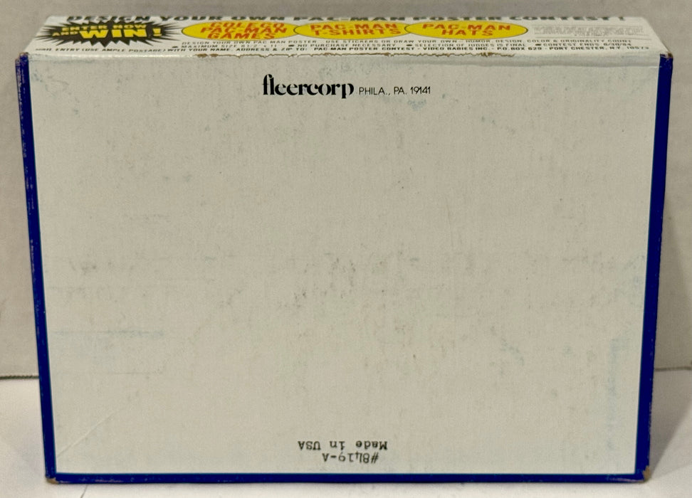 1982 Midway Super Pac-Man FULL 36 Wax Pack Sticker Trading Card Box Fleer - TvMovieCards.com
