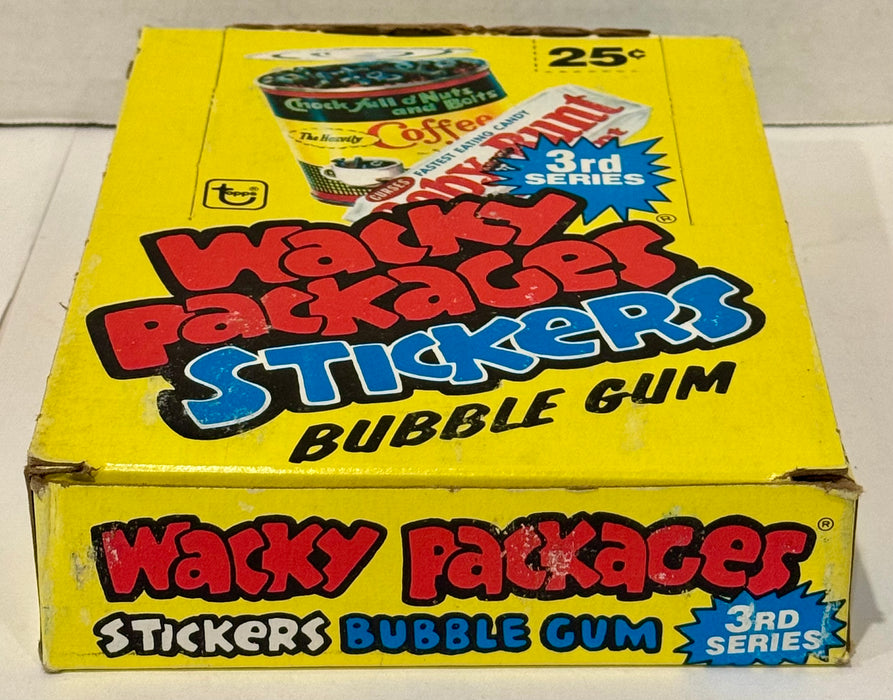 1980 Topps Wacky Packages Stickers 3rd Series Wax Box Topps FULL 36CT - TvMovieCards.com