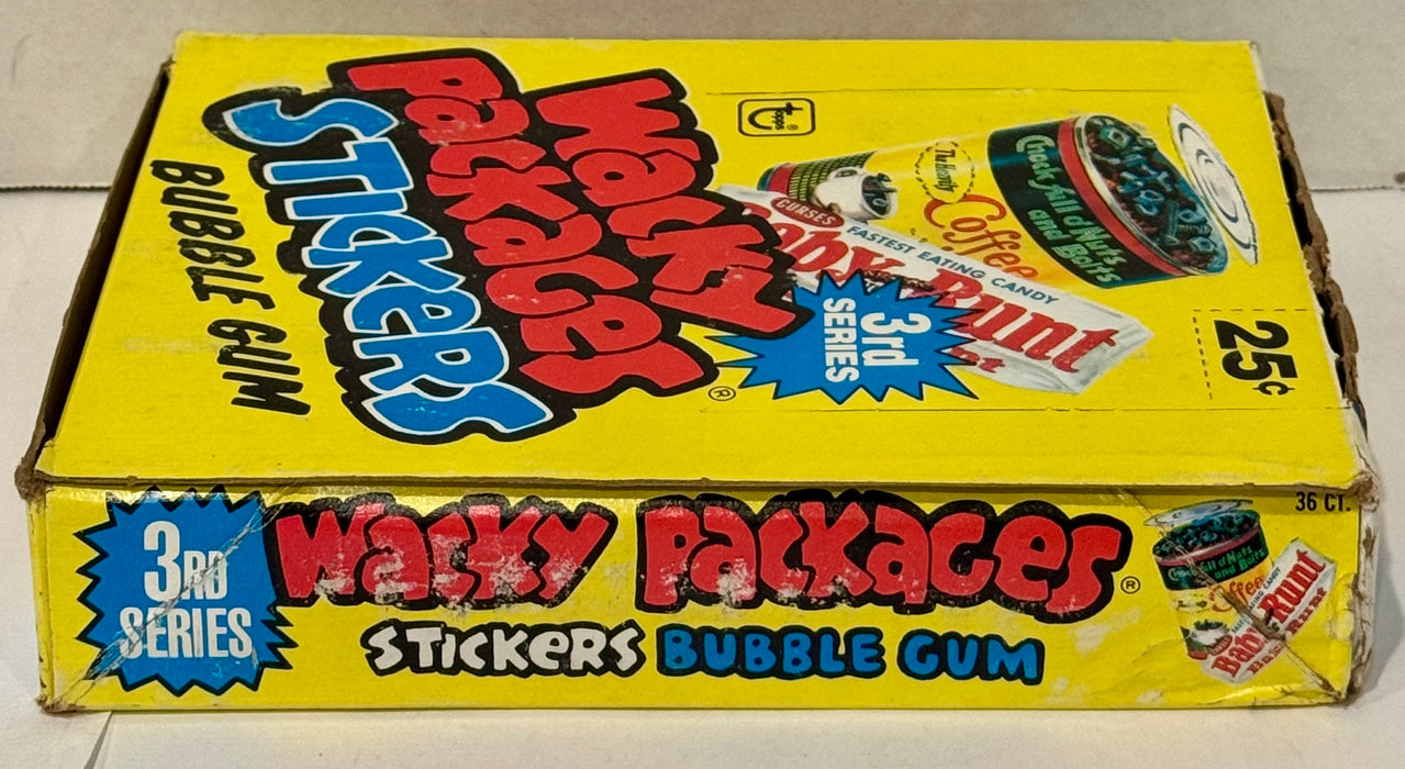 1980 Topps Wacky Packages Stickers 3rd Series Wax Box Topps FULL 36CT - TvMovieCards.com