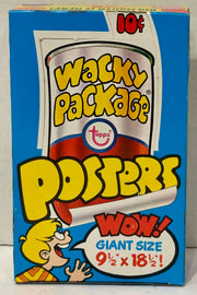 1974 Topps Wacky Packages Posters Wax Box Topps FULL 36CT 9x18" - TvMovieCards.com