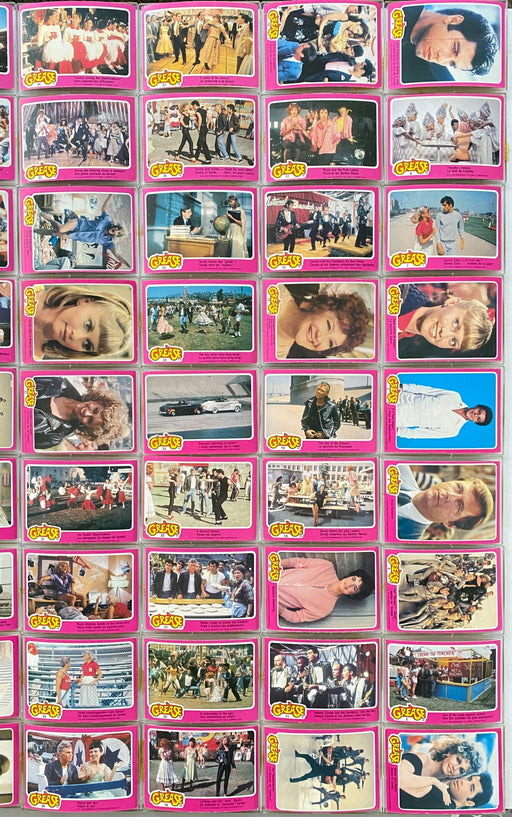 Grease Movie Series 1 Complete Vintage Trading Card Set 66 Cards Topps 1978   - TvMovieCards.com