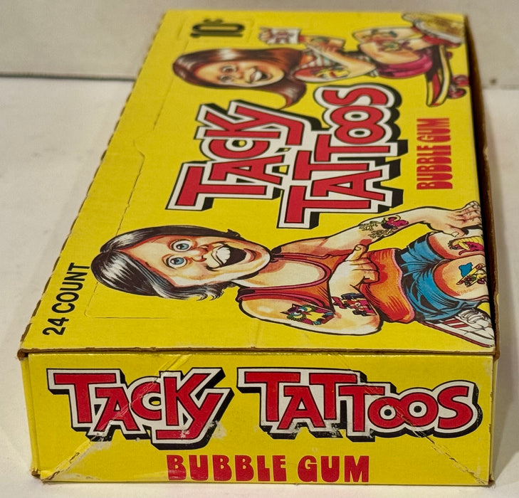 1971 Donruss Tacky Tattoos Vintage Wax Box Full 24 Packs 10 Cent - TvMovieCards.com