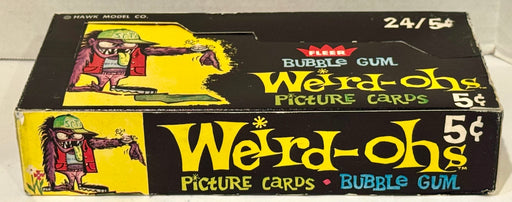 1965 Fleer Weird-ohs Baseball Vintage Wax Trading Card Box Full 24 Packs - TvMovieCards.com