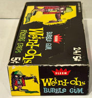 1965 Fleer Weird-ohs Baseball Vintage Wax Trading Card Box Full 24 Packs - TvMovieCards.com