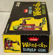 1965 Fleer Weird-ohs Baseball Vintage Wax Trading Card Box Full 24 Packs - TvMovieCards.com