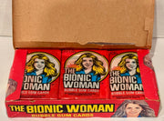 1976 Donruss The Bionic Woman Vintage Wax Trading Card Box Full 24 Packs - TvMovieCards.com
