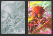 2012 DC Comics The New 52 Base Card Printing Plate #47 Starfire Black   - TvMovieCards.com