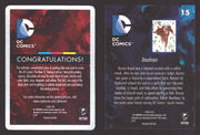2012 DC Comics The New 52 Base Card Printing Plate 1/1 #15 Deadman Black   - TvMovieCards.com