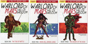 Warlord of Mars Fall of Barsoom Book 1 2 3 Set Dynamite 2011 VF/EX - TvMovieCards.com