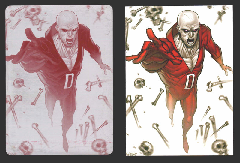 2012 DC Comics The New 52 Base Card Printing Plate 1/1 #15 Deadman Magenta   - TvMovieCards.com
