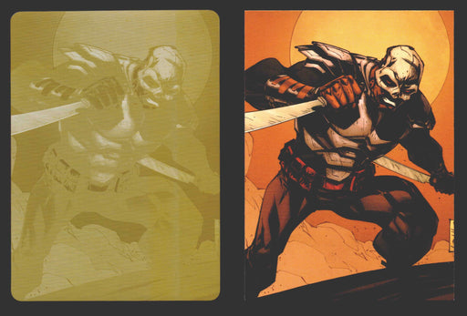 2012 DC Comics The New 52 Base Card Printing Plate 1/1 #35 Massacre Yellow   - TvMovieCards.com