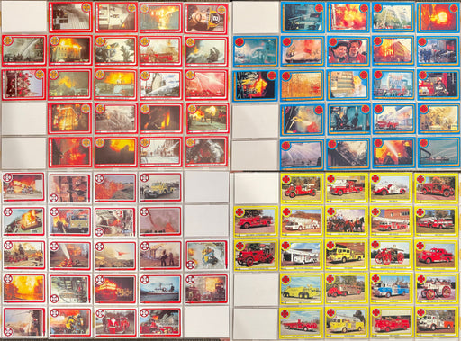 1981-86 K.F. Byrnes Fire Department Trading Card Set of 88 Cards Chicago FD NYFD - TvMovieCards.com