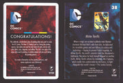 2012 DC Comics The New 52 Base Card Printing Plate 1/1 #38 Mister Terrific Yello - TvMovieCards.com
